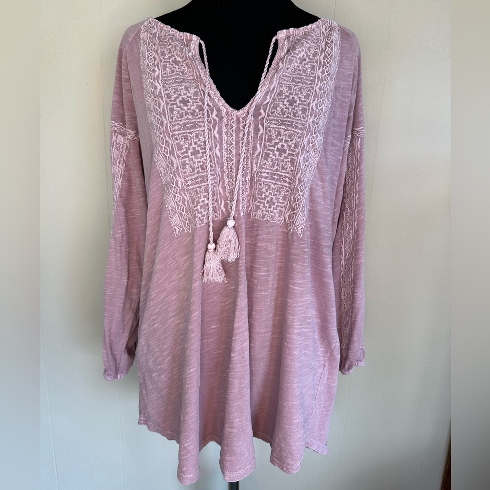 Lucky Brand Blush Top, Large